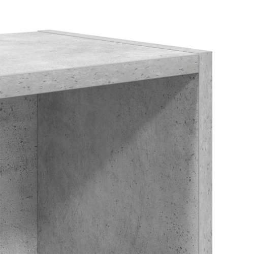 Regal za knjige boja betona 31x24x52 cm konstruirano drvo - Beton siva 1 52 cm Cijena