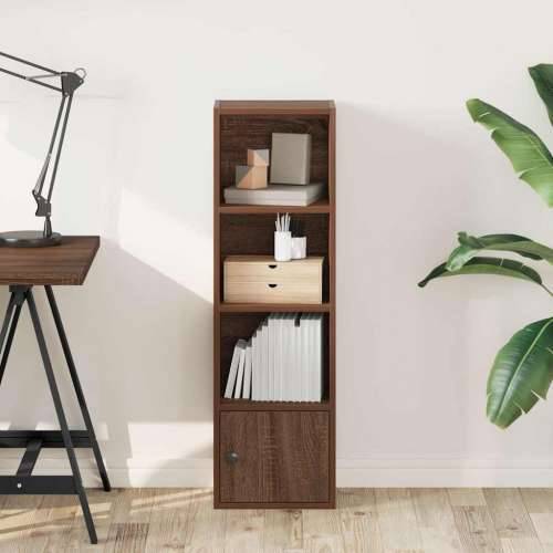 Regal za knjige boja hrasta 31x24x102 cm od konstruiranog drva - Smeđi hrast 1 102 cm Cijena