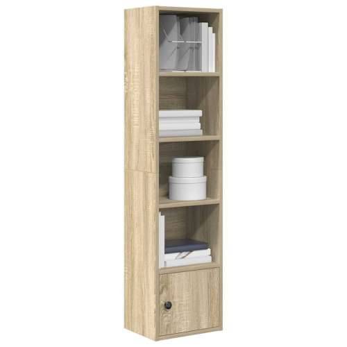 Regal za knjige boja hrasta 31x24x127 cm od konstruiranog drva - sonoma hrast 1 127 cm Cijena