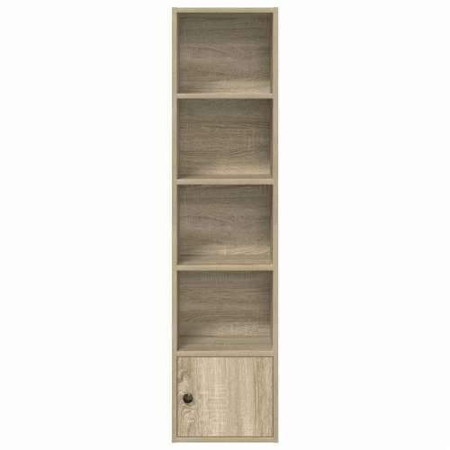 Regal za knjige boja hrasta 31x24x127 cm od konstruiranog drva - sonoma hrast 1 127 cm Cijena