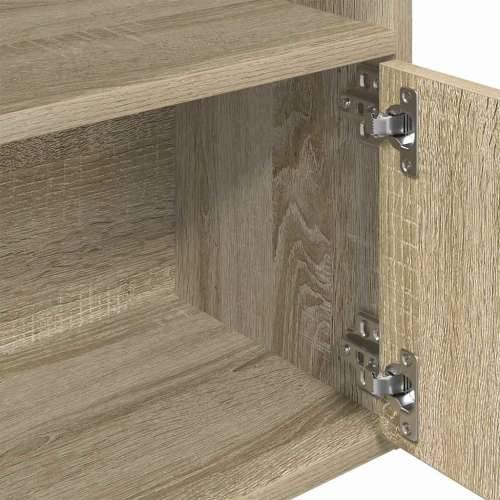 Regal za knjige boja hrasta 31x24x127 cm od konstruiranog drva - sonoma hrast 1 127 cm Cijena