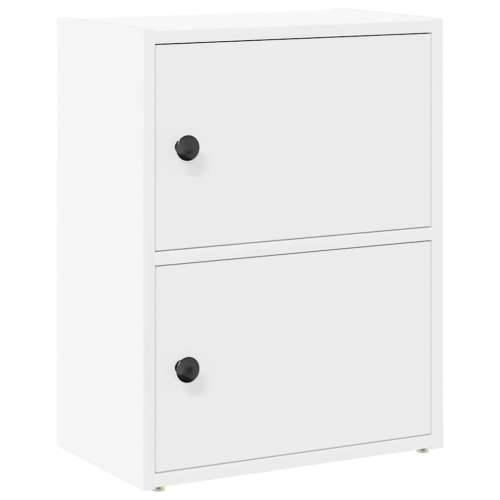 Regal za knjige bijeli 40x24x52 cm od konstruiranog drva - Bijela 1 52 cm Cijena