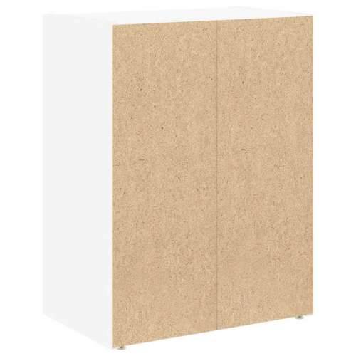 Regal za knjige bijeli 40x24x52 cm od konstruiranog drva - Bijela 1 52 cm Cijena