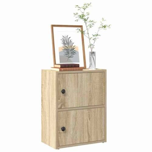 Regal za knjige boja hrasta 40x24x52 cm od konstruiranog drva - sonoma hrast 1 52 cm Cijena