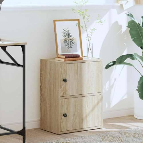 Regal za knjige boja hrasta 40x24x52 cm od konstruiranog drva - sonoma hrast 1 52 cm Cijena