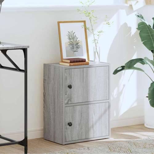 Regal za knjige boja hrasta 40x24x52 cm konstruirano drvo - Sivi hrast sonoma 1 52 cm Cijena