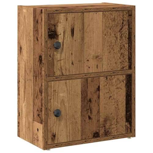 Regal za knjige boja starog drva 40x24x52 cm konstruirano drvo - Staro drvo 1 52 cm Cijena