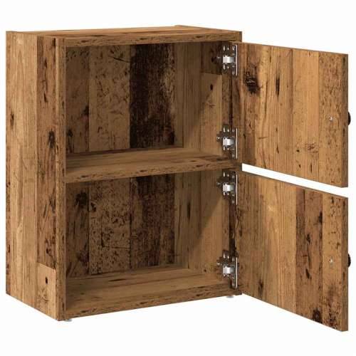 Regal za knjige boja starog drva 40x24x52 cm konstruirano drvo - Staro drvo 1 52 cm Cijena
