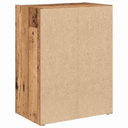 Regal za knjige boja starog drva 40x24x52 cm konstruirano drvo - Staro drvo 1 52 cm Cijena