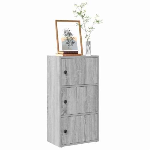 Regal za knjige boja hrasta 40x24x77 cm konstruirano drvo - Sivi hrast sonoma 1 77 cm Cijena