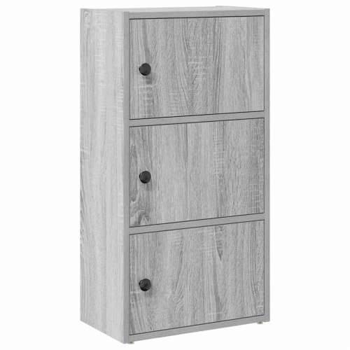 Regal za knjige boja hrasta 40x24x77 cm konstruirano drvo - Sivi hrast sonoma 1 77 cm Cijena