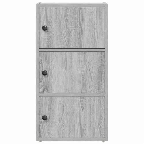 Regal za knjige boja hrasta 40x24x77 cm konstruirano drvo - Sivi hrast sonoma 1 77 cm Cijena