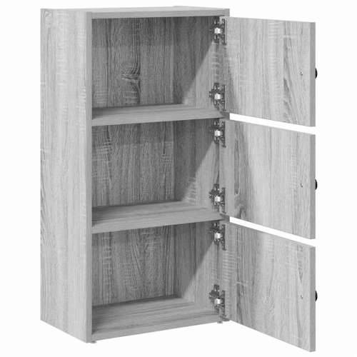 Regal za knjige boja hrasta 40x24x77 cm konstruirano drvo - Sivi hrast sonoma 1 77 cm Cijena