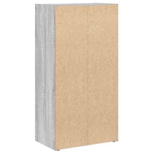 Regal za knjige boja hrasta 40x24x77 cm konstruirano drvo - Sivi hrast sonoma 1 77 cm Cijena