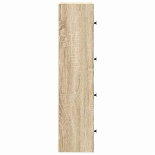 Regal za knjige boja betona 40x24x102 cm konstruirano drvo - Beton siva 1 102 cm Cijena