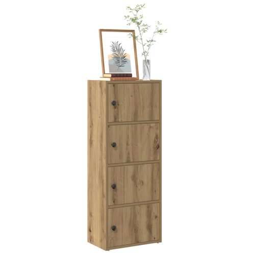 Regal za knjige boja hrasta 40x24x102 cm konstruirano drvo - hrast artisan 1 102 cm Cijena