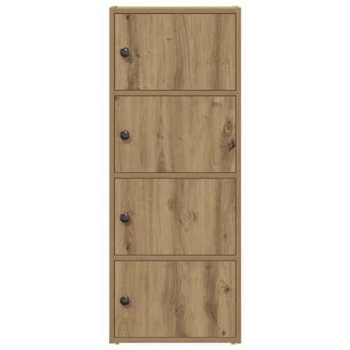 Regal za knjige boja hrasta 40x24x102 cm konstruirano drvo - hrast artisan 1 102 cm Cijena