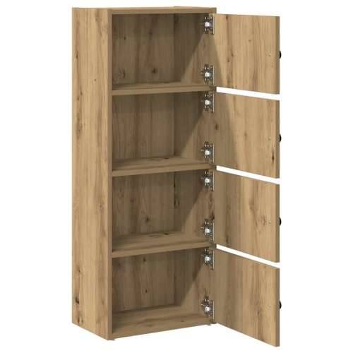 Regal za knjige boja hrasta 40x24x102 cm konstruirano drvo - hrast artisan 1 102 cm Cijena