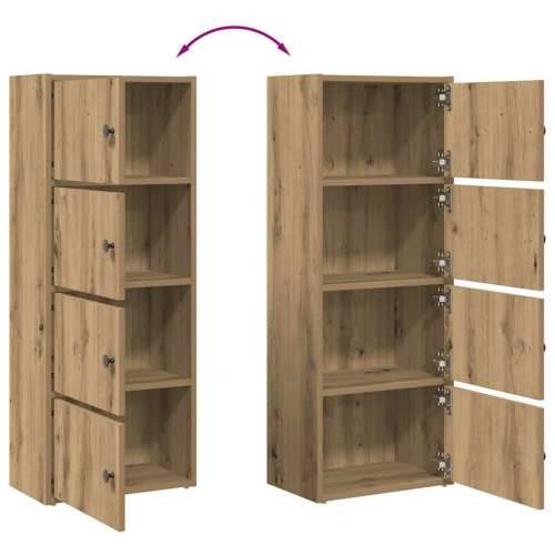 Regal za knjige boja hrasta 40x24x102 cm konstruirano drvo - hrast artisan 1 102 cm Cijena
