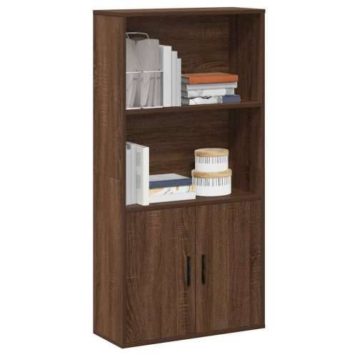 Regal za knjige boja hrasta 60x24x120 cm konstruirano drvo - Smeđi hrast 1 120 cm Cijena