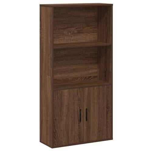 Regal za knjige boja hrasta 60x24x120 cm konstruirano drvo - Smeđi hrast 1 120 cm Cijena
