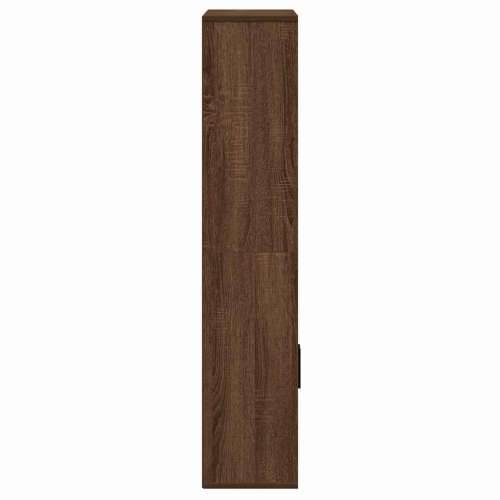 Regal za knjige boja hrasta 60x24x120 cm konstruirano drvo - Smeđi hrast 1 120 cm Cijena