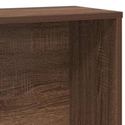 Regal za knjige boja hrasta 60x24x120 cm konstruirano drvo - Smeđi hrast 1 120 cm Cijena
