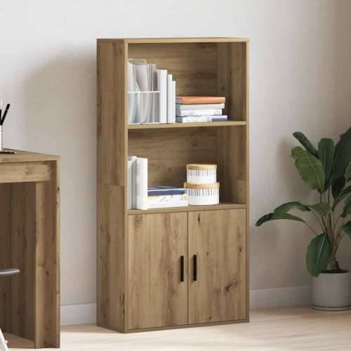 Regal za knjige boja hrasta 60x24x120 cm konstruirano drvo - hrast artisan 1 120 cm Cijena