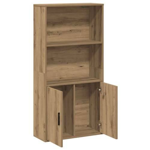 Regal za knjige boja hrasta 60x24x120 cm konstruirano drvo - hrast artisan 1 120 cm Cijena