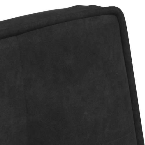 Stolica za opuštanje crna 64x74x84 cm baršun - Crna 1 Bez oslonca za noge Cijena