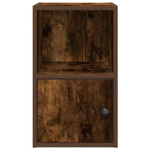Regal za knjige boja hrasta 31x24x52 cm od konstruiranog drva - Dimljeni hrast 1 52 cm Cijena