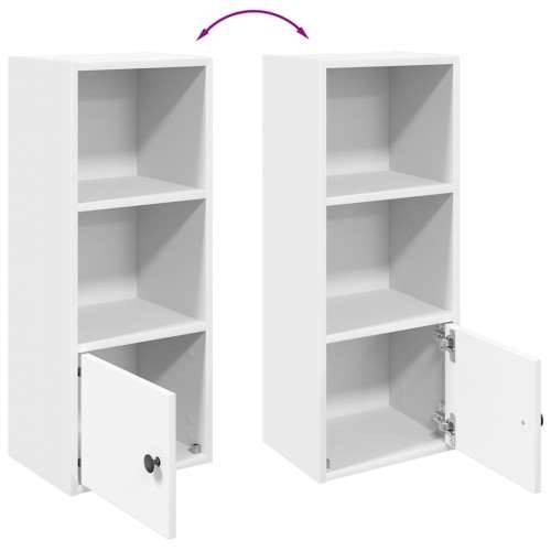 Regal za knjige bijeli 31x24x77 cm od konstruiranog drva - Bijela 1 77 cm Cijena
