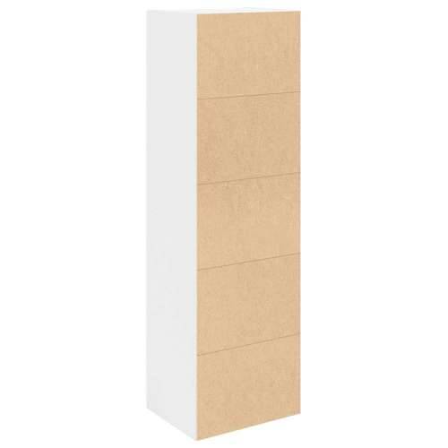 Regal za knjige bijeli 31x24x102 cm konstruirano drvo - Bijela 1 102 cm Cijena