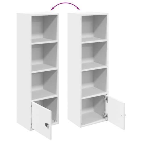 Regal za knjige bijeli 31x24x102 cm konstruirano drvo - Bijela 1 102 cm Cijena