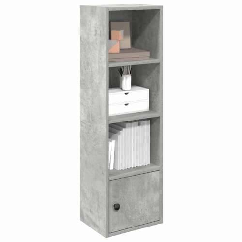 Regal za knjige boja betona 31x24x102 cm konstruirano drvo - Beton siva 1 102 cm Cijena