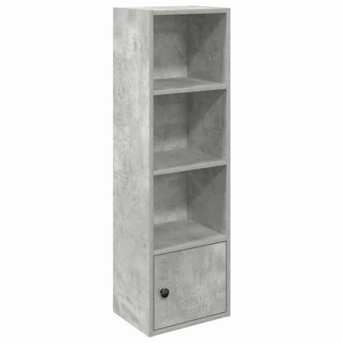 Regal za knjige boja betona 31x24x102 cm konstruirano drvo - Beton siva 1 102 cm Cijena