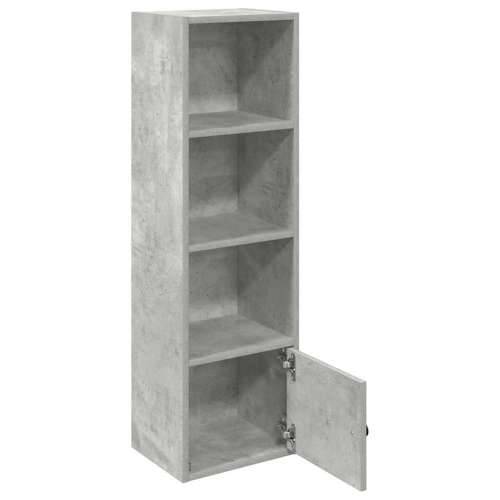 Regal za knjige boja betona 31x24x102 cm konstruirano drvo - Beton siva 1 102 cm Cijena