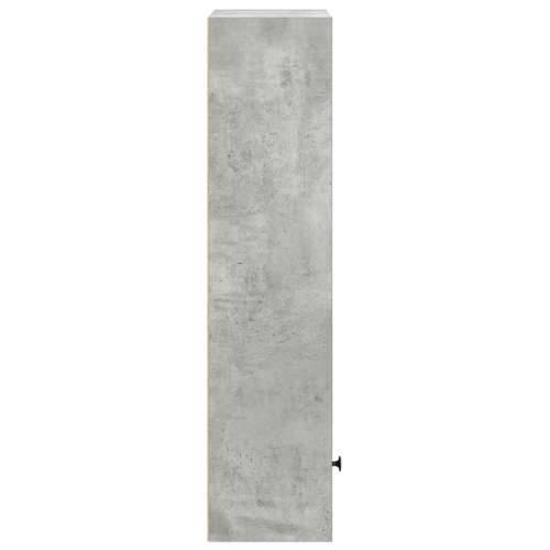 Regal za knjige boja betona 31x24x102 cm konstruirano drvo - Beton siva 1 102 cm Cijena