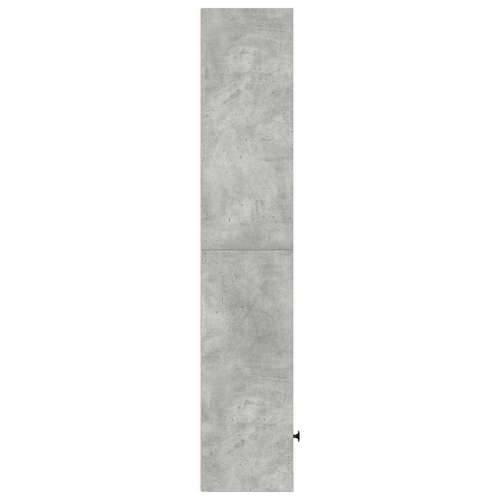 Regal za knjige boja betona 31x24x127 cm konstruirano drvo - Beton siva 1 127 cm Cijena