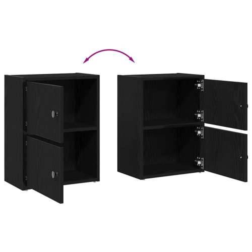 Regal za knjige crni hrasta 40x24x52 cm od konstruiranog drva - Crna 1 52 cm Cijena