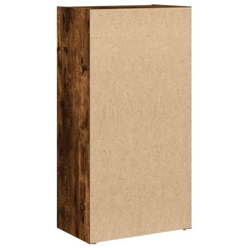 Regal za knjige boja hrasta 40x24x77 cm od konstruiranog drva - Dimljeni hrast 1 77 cm Cijena