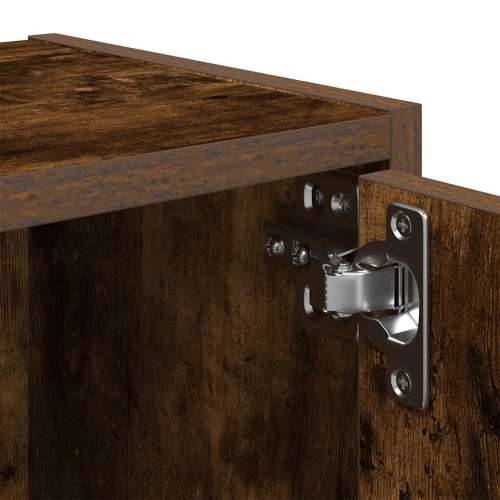 Regal za knjige boja hrasta 40x24x77 cm od konstruiranog drva - Dimljeni hrast 1 77 cm Cijena