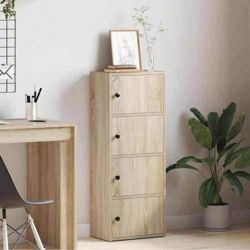 Regal za knjige boja hrasta 40x24x102 cm od konstruiranog drva - sonoma hrast 1 102 cm Cijena