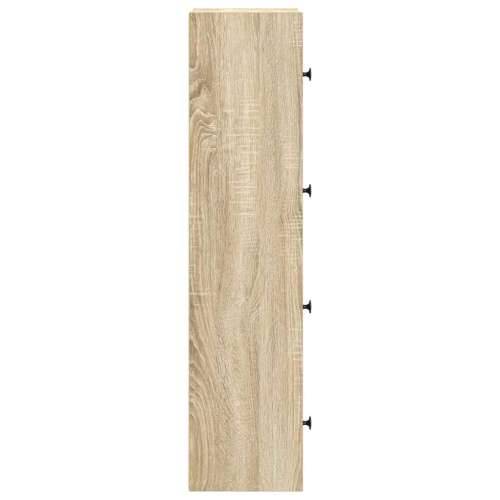 Regal za knjige boja hrasta 40x24x102 cm od konstruiranog drva - sonoma hrast 1 102 cm Cijena