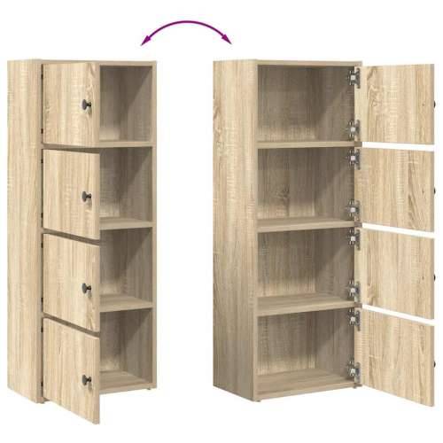 Regal za knjige boja hrasta 40x24x102 cm od konstruiranog drva - sonoma hrast 1 102 cm Cijena