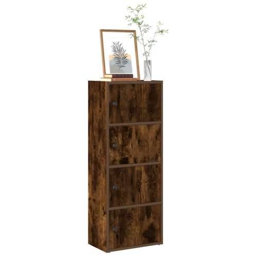 Regal za knjige boja hrasta 40x24x102 cm od konstruiranog drva - Dimljeni hrast 1 102 cm Cijena