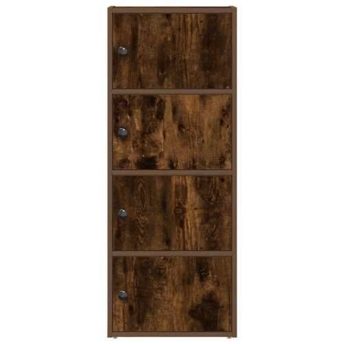 Regal za knjige boja hrasta 40x24x102 cm od konstruiranog drva - Dimljeni hrast 1 102 cm Cijena