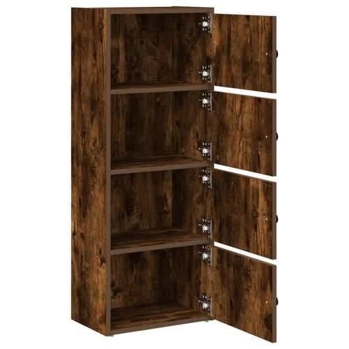 Regal za knjige boja hrasta 40x24x102 cm od konstruiranog drva - Dimljeni hrast 1 102 cm Cijena