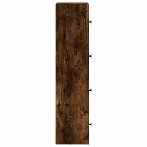 Regal za knjige boja hrasta 40x24x102 cm od konstruiranog drva - Dimljeni hrast 1 102 cm Cijena