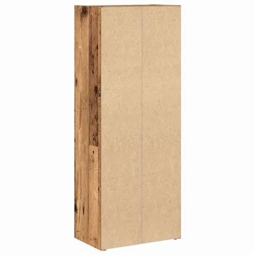 Regal za knjige boja starog drva 40x24x102 cm drveni - Staro drvo 1 102 cm Cijena